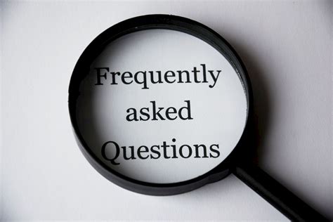 frequently asked questions